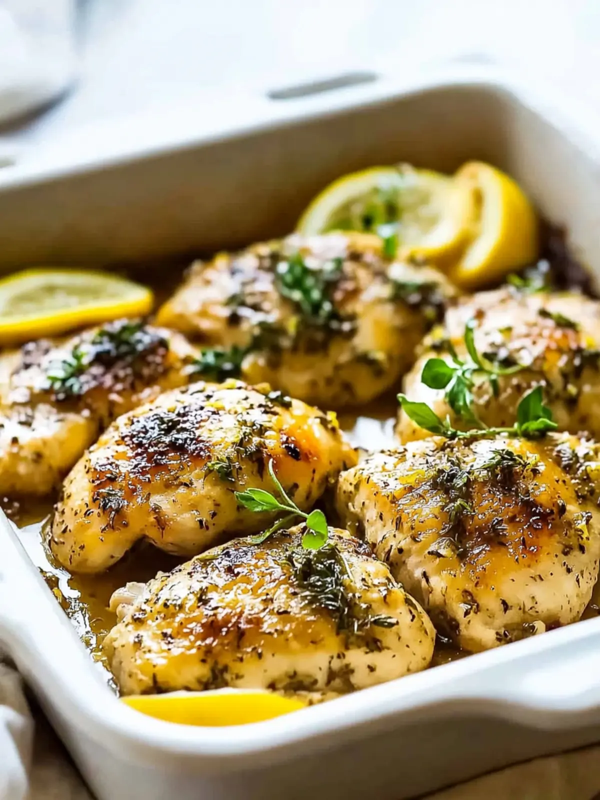 Zesty Easy Baked Lemon Chicken for a Flavorful Feast 4 Easy Baked Lemon Chicken