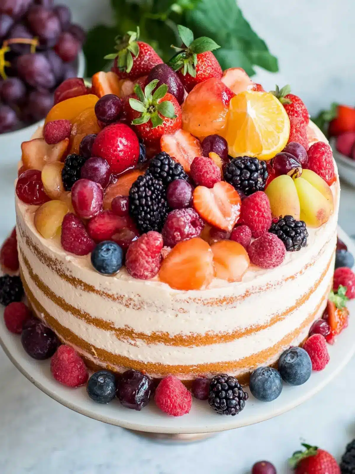 Summer Fruit Sangria Cake Recipe: A Refreshing Twist! 5 Summer Fruit Sangria Cake Recipe