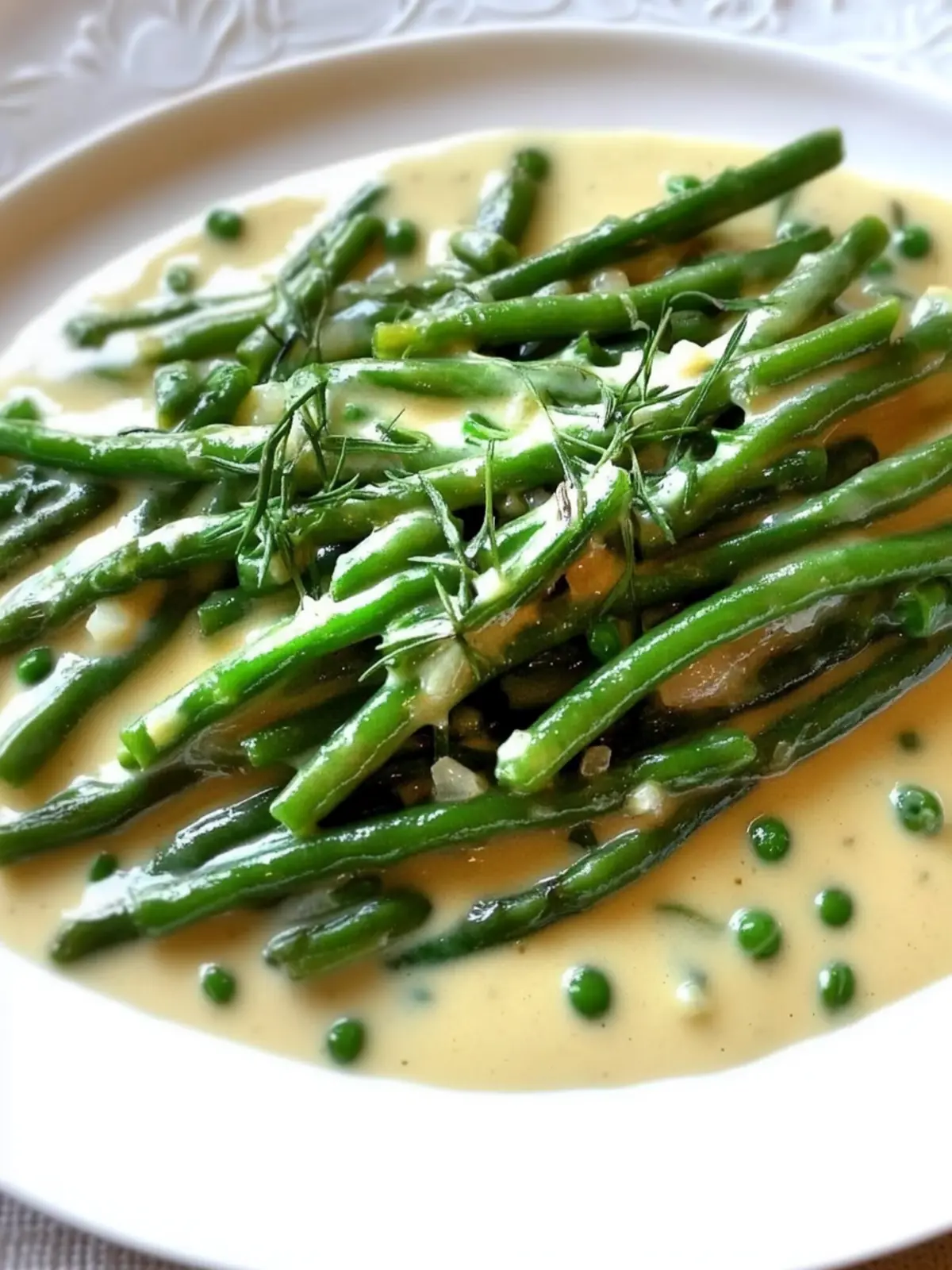 Haricot Verts in Dijon Mustard Cream Sauce You've Got to Try! 2 Haricot Verts in Dijon Mustard Cream Sauce