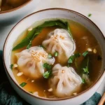 Rice Paper Dumpling “Wonton” Soup