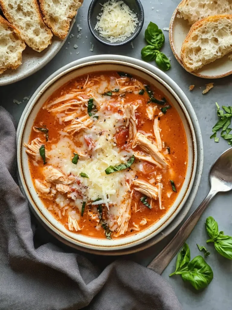 Chicken Parmesan Soup