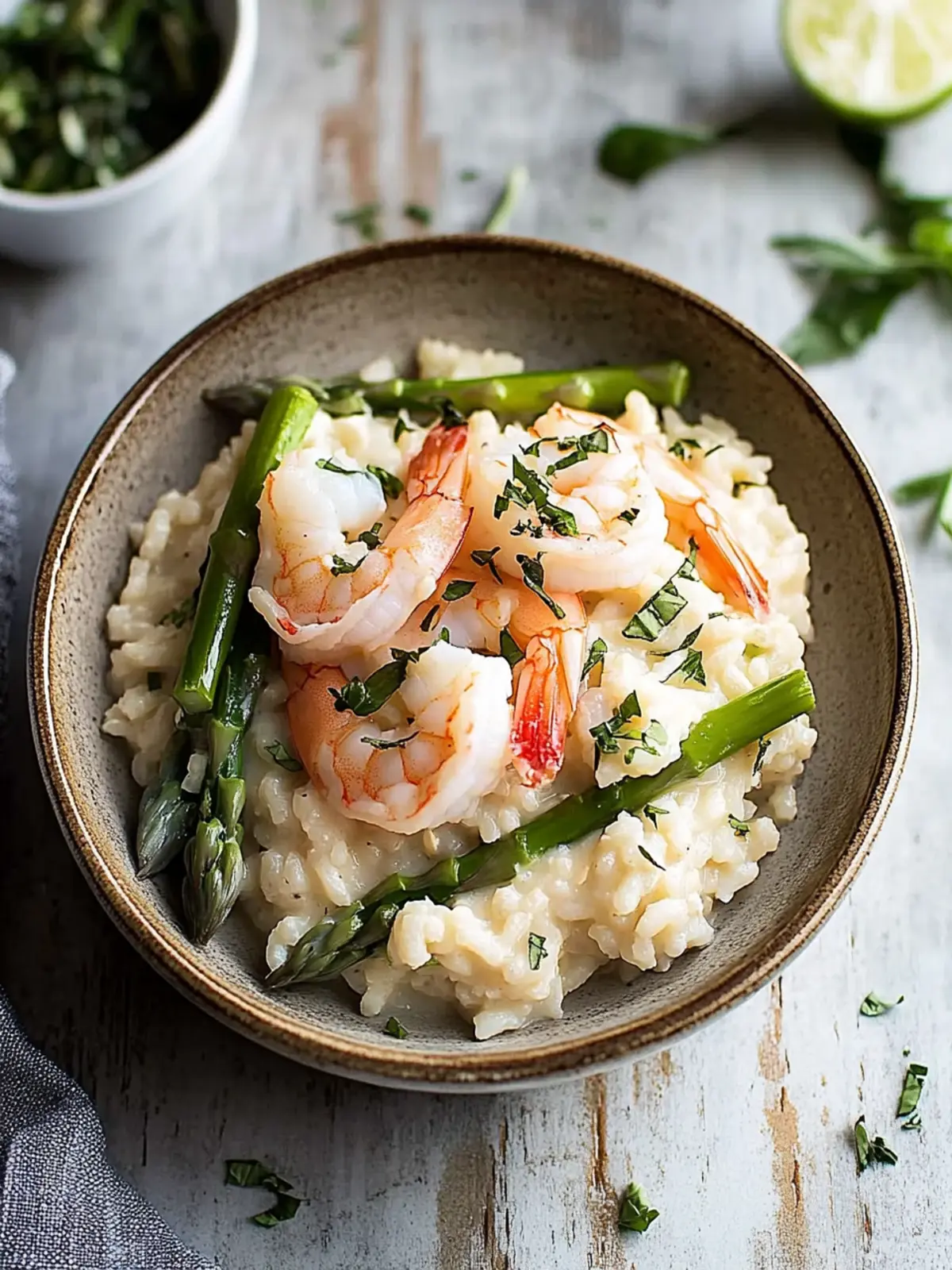 Creamy Simple Shrimp and Asparagus Risotto Your New Favorite Dish 5 Simple Shrimp and Asparagus Risotto