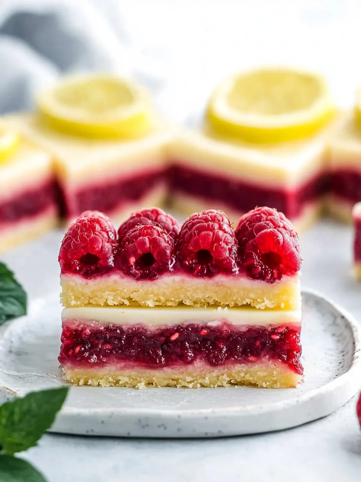 Zesty Lemon Raspberry Bars That Will Brighten Your Day 2 Lemon Raspberry Bars