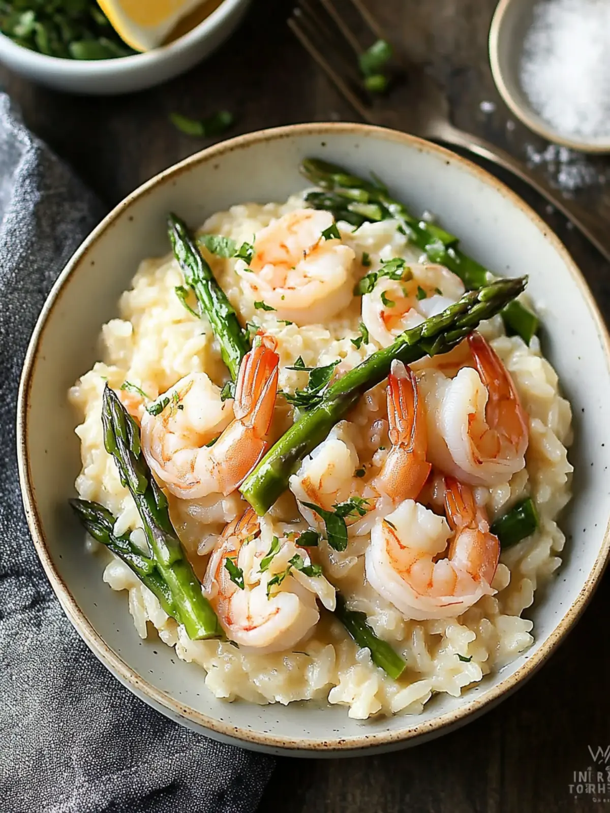 Creamy Simple Shrimp and Asparagus Risotto Your New Favorite Dish 3 Simple Shrimp and Asparagus Risotto
