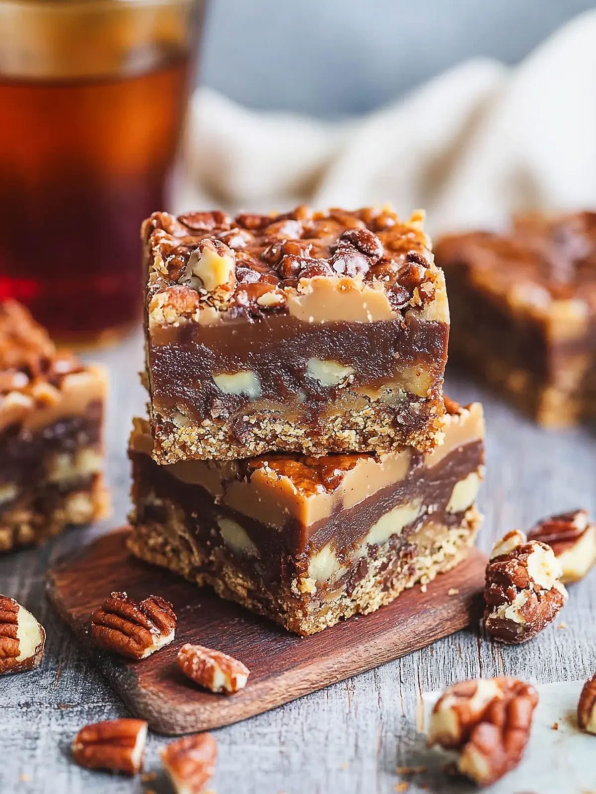 Scrumptious Turtle Bars