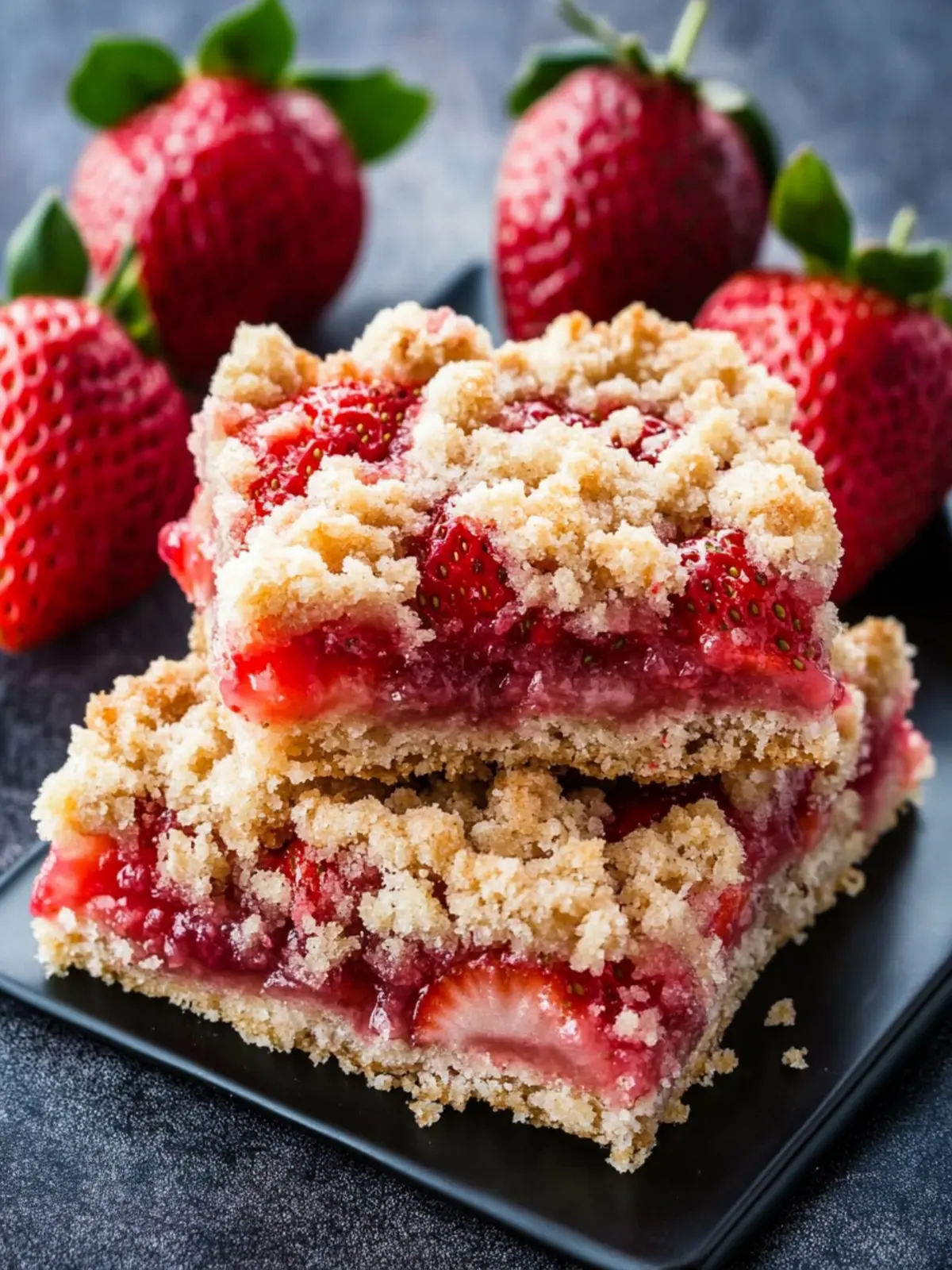 Deliciously Easy Strawberry Crumb Bars for Sweet Moments 2 Easy Strawberry Crumb Bars