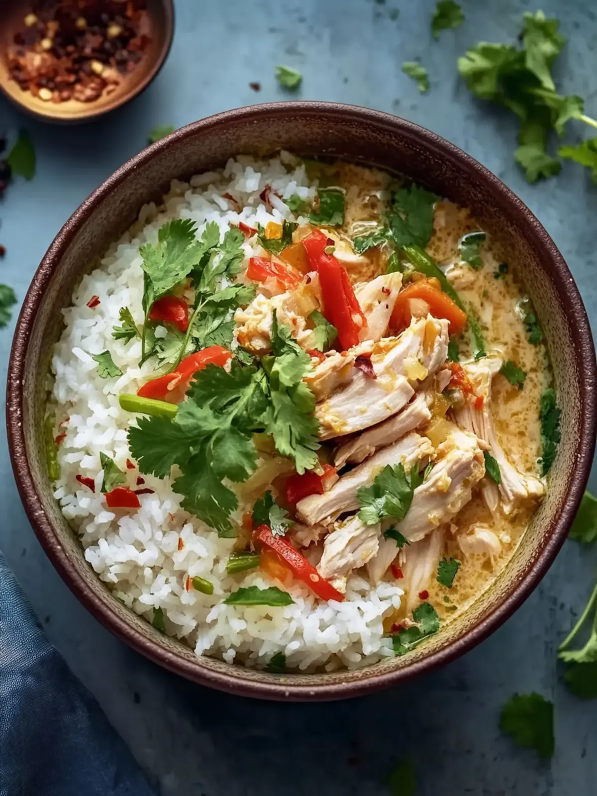 Coconut Chicken Brothy Rice for a Cozy Homemade Dinner 2 Coconut Chicken Brothy Rice