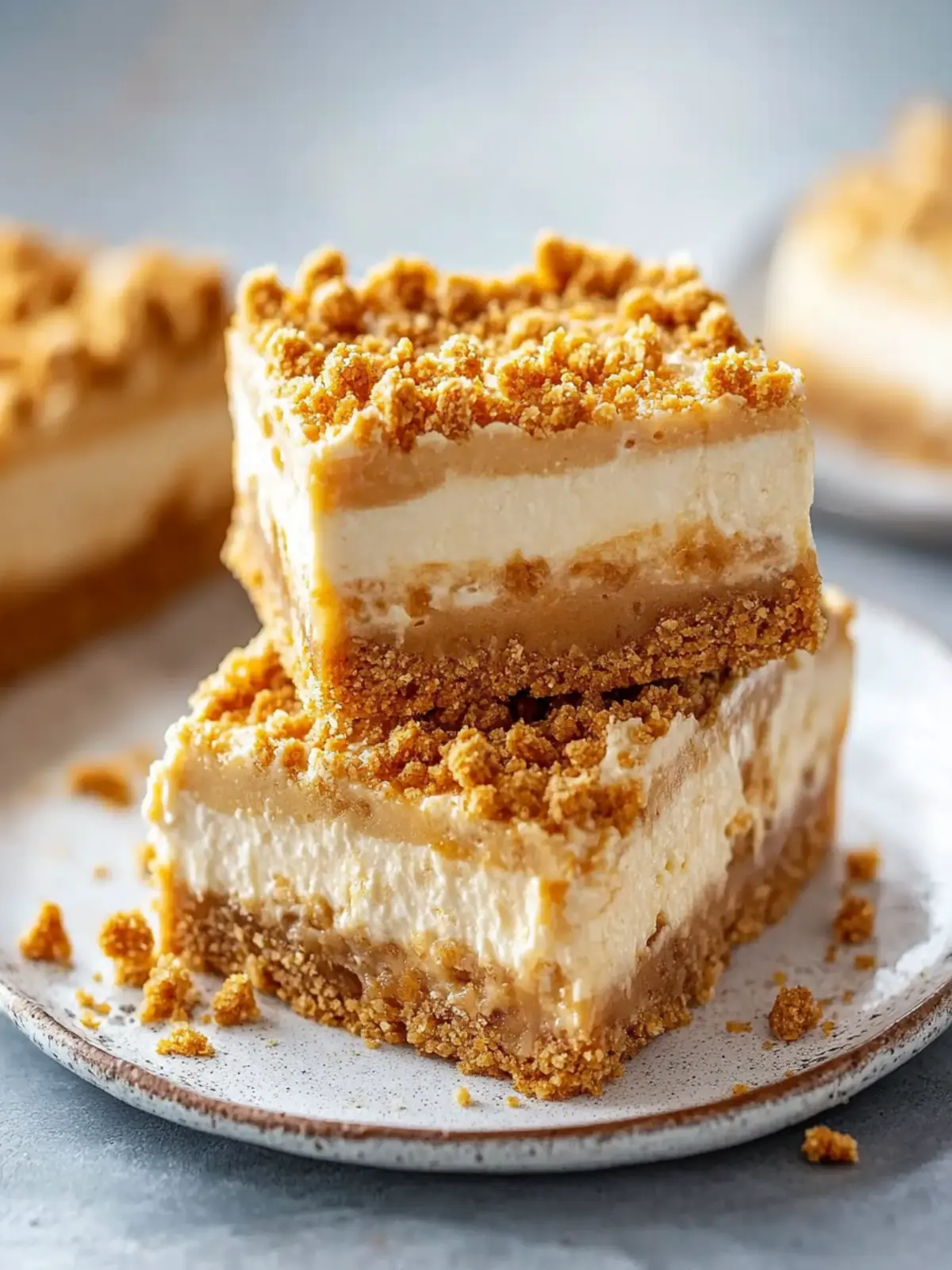 Irresistible Butterscotch Graham Cracker Cheesecake Bars Recipe 5 Butterscotch Graham Cracker Cheesecake Bars