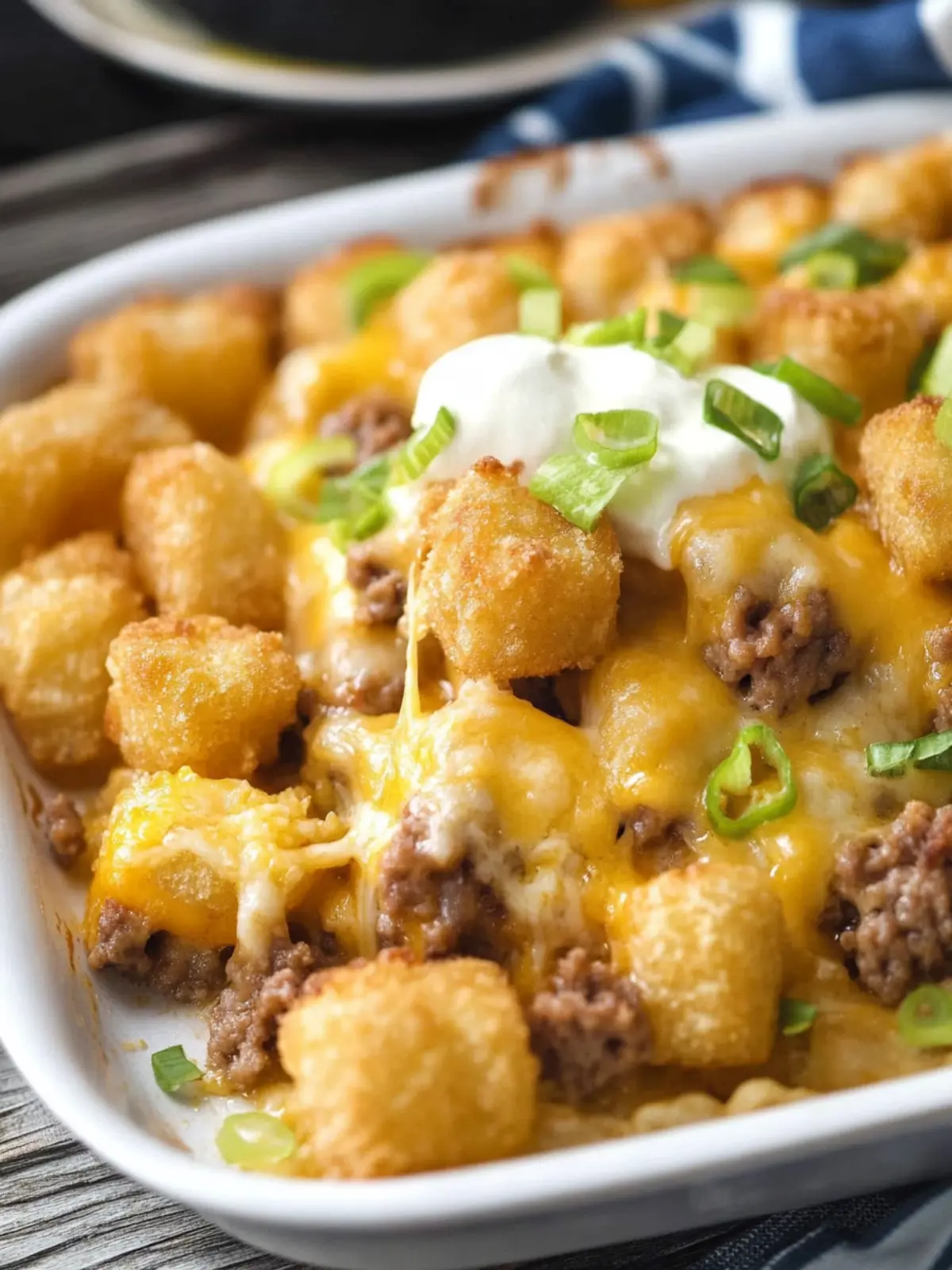 Big Mac Tater Tot Casserole