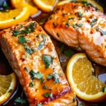Sweet and Savory Orange Glazed Salmon in Just 25 Minutes 4 Orange Glazed Salmon