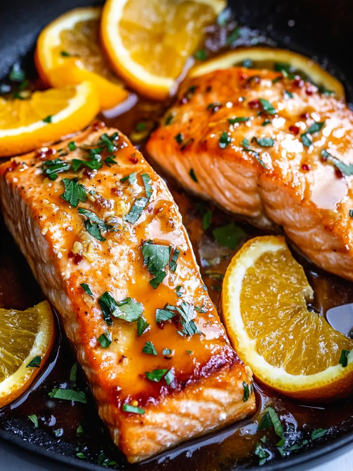 Sweet and Savory Orange Glazed Salmon in Just 25 Minutes 5 Orange Glazed Salmon