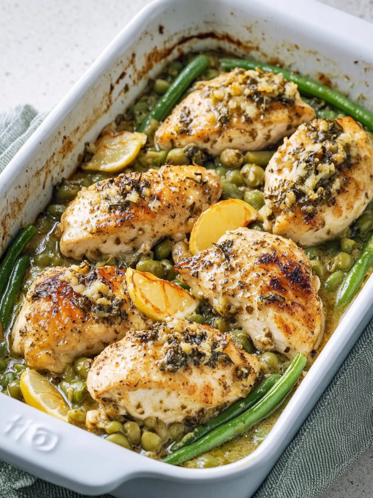 Oven Baked 5-Ingredient Amish Green Bean Chicken Delight 3 Oven Baked 5-Ingredient Amish Green Bean Chicken