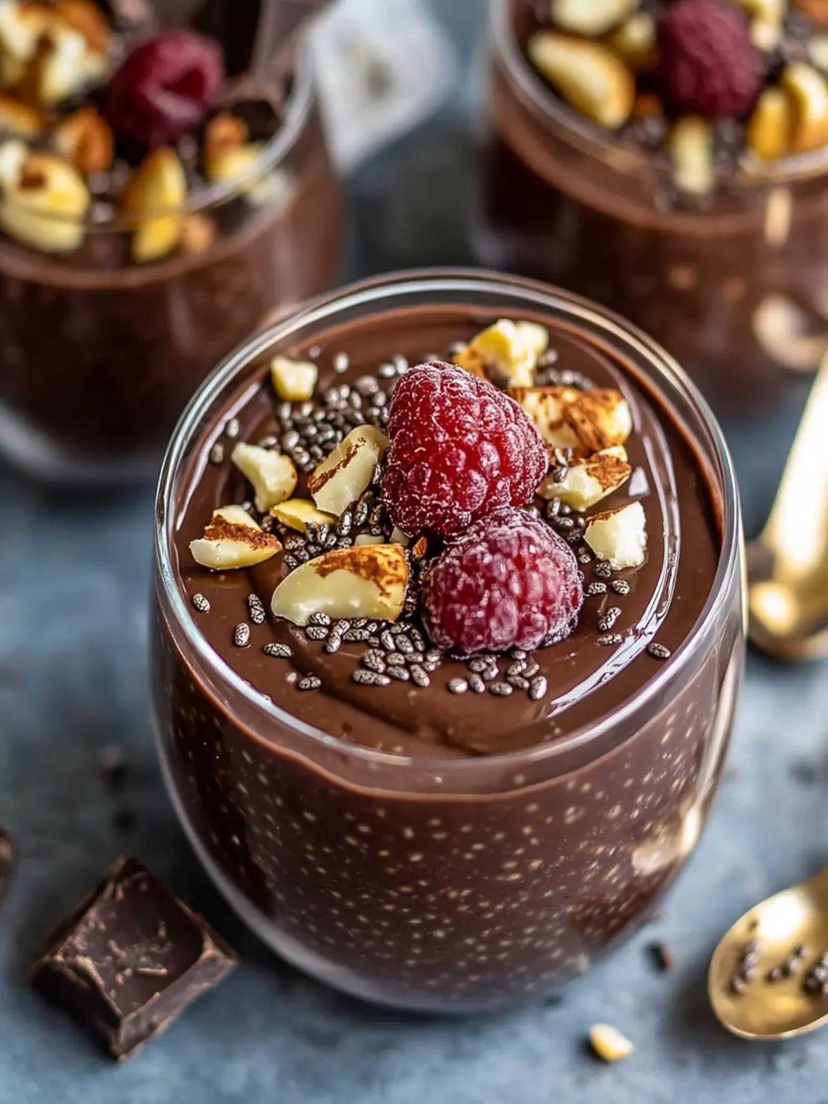 Decadent Fudgy Chocolate Chia Seed Pudding You’ll Love 3 Fudgy Chocolate Chia Seed Pudding