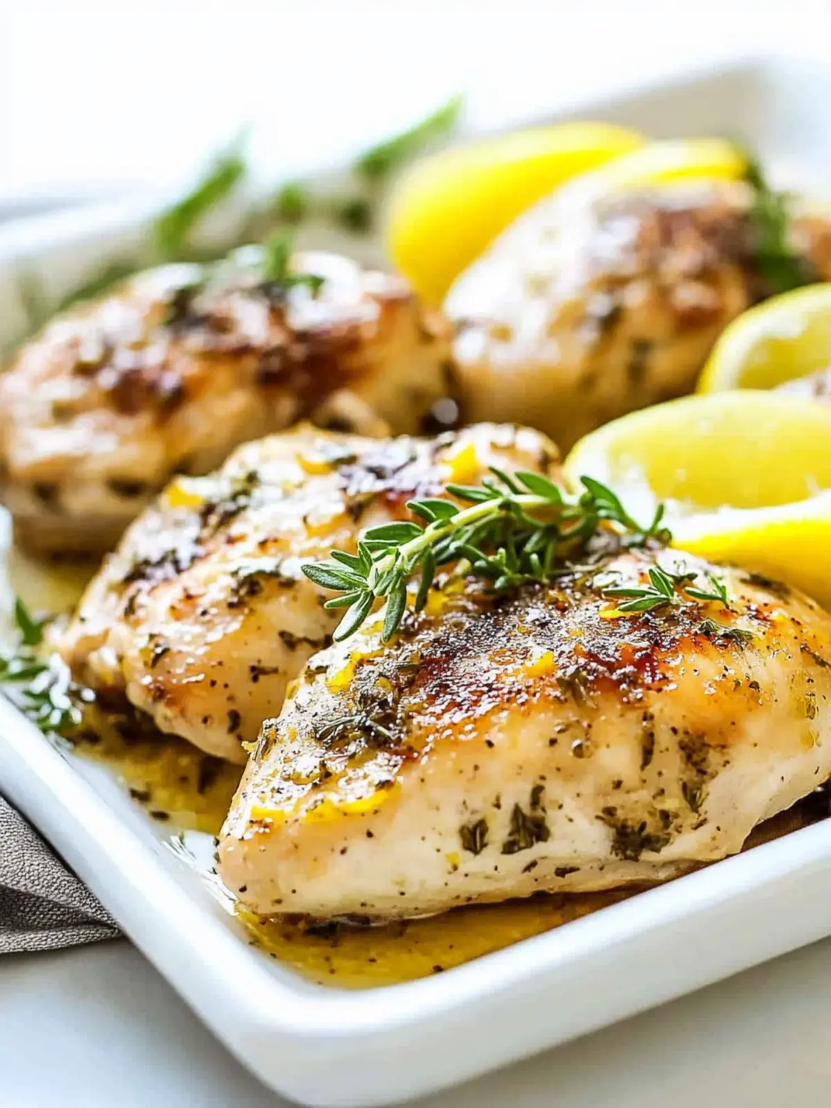 Zesty Easy Baked Lemon Chicken for a Flavorful Feast 2 Easy Baked Lemon Chicken