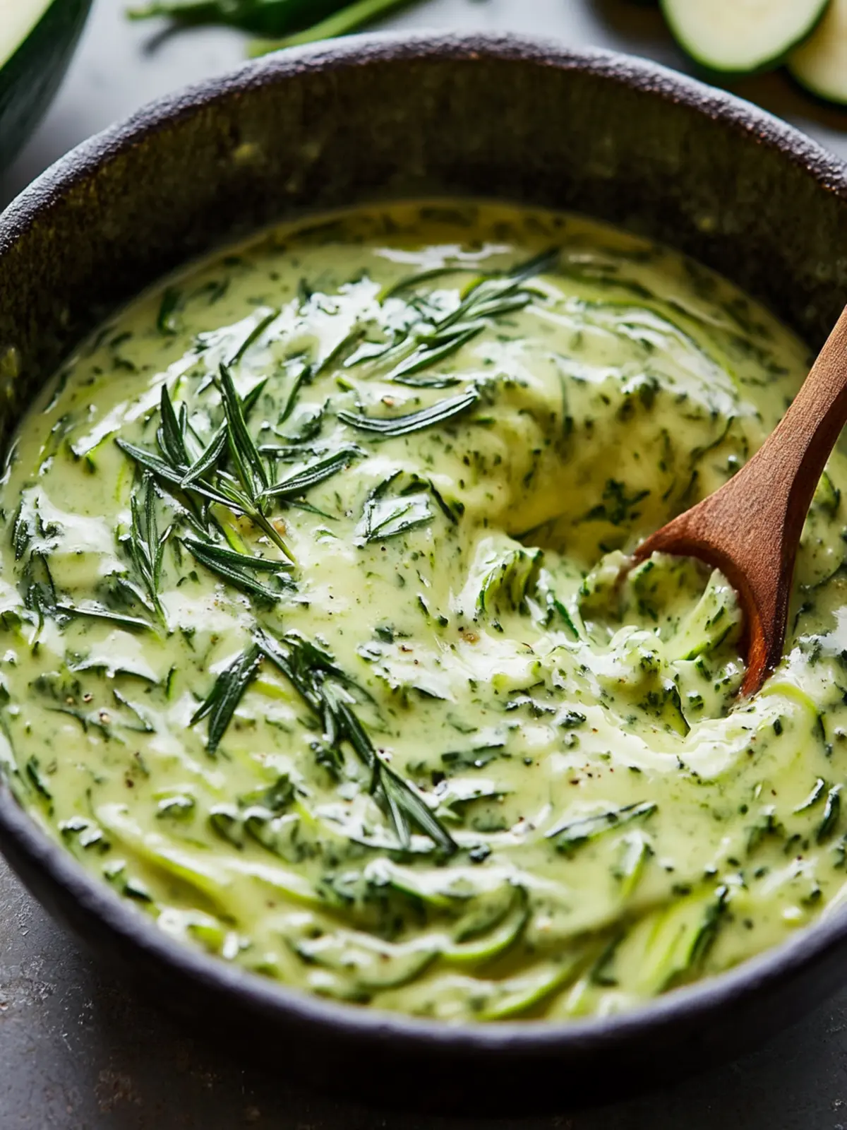 Creamy Herb Zucchini Sauce: A Fresh Twist on Pasta Night 4 Creamy Herb Zucchini Sauce