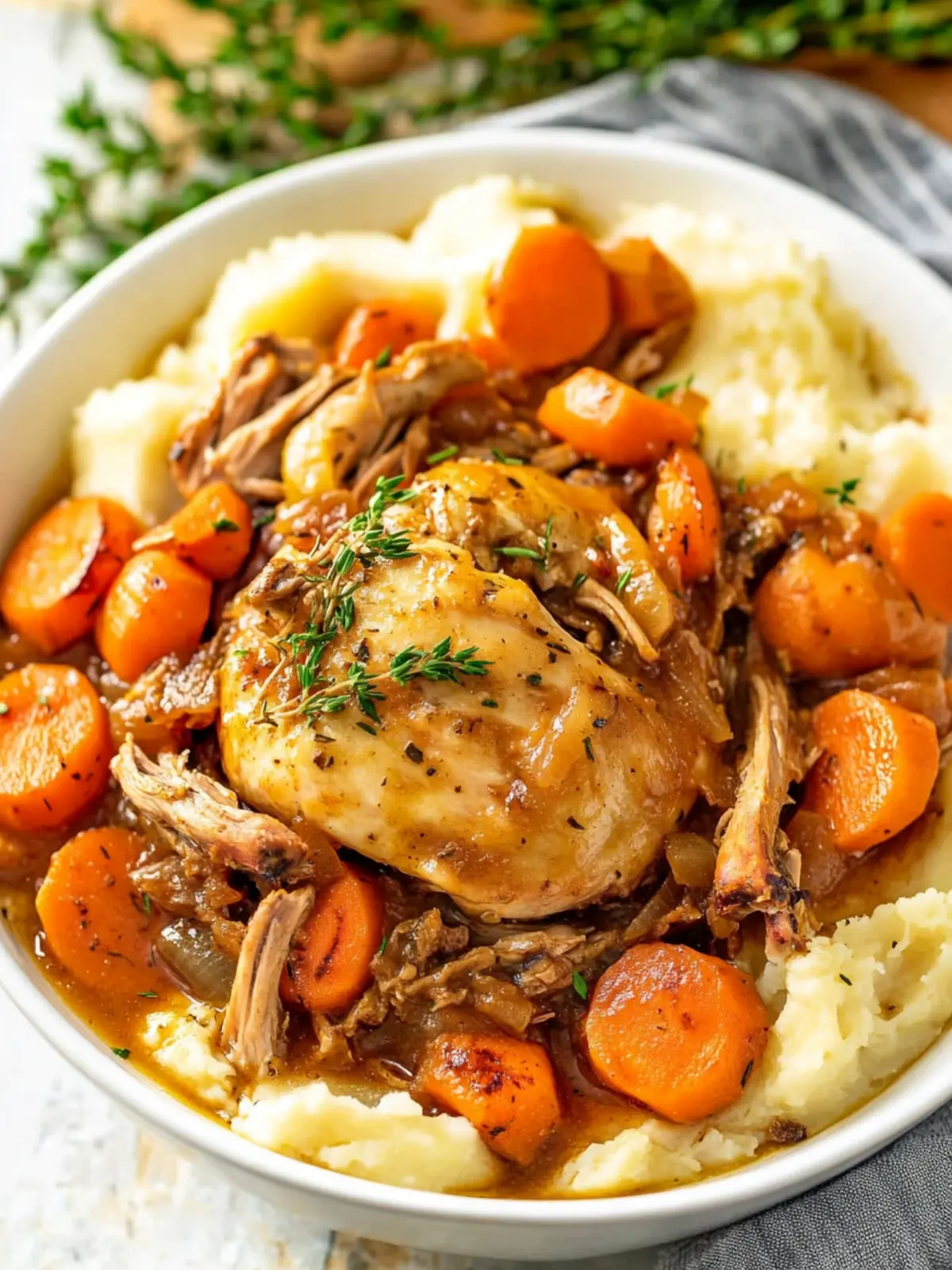 Savory Slow Cooker Chicken Pot Roast for Easy Comfort Meals 2 Slow Cooker Chicken Pot Roast