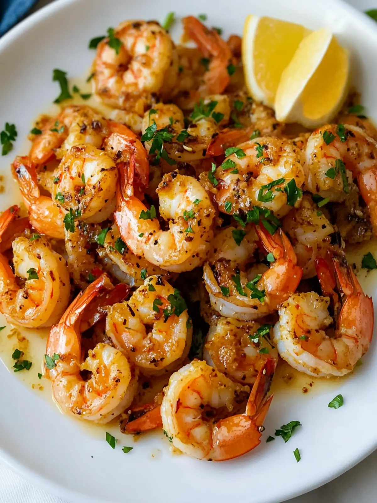 Savor Hawaiian Style Garlic Shrimp in 15 Minutes Flat 4 Garlic Shrimp {Hawaiian Style}