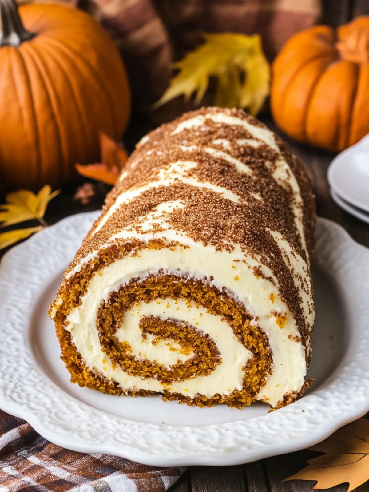Delicious Pumpkin Roll: Classic Cake Recipe for Fall Fun 2 Pumpkin Roll (Classic Pumpkin Roll Cake Recipe)