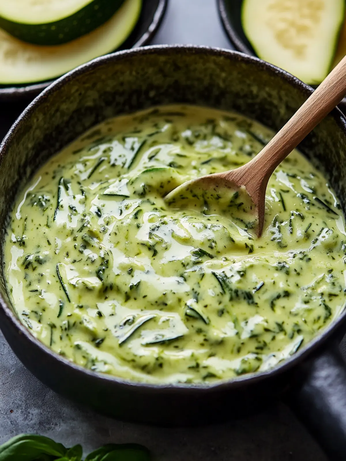 Creamy Herb Zucchini Sauce: A Fresh Twist on Pasta Night 3 Creamy Herb Zucchini Sauce