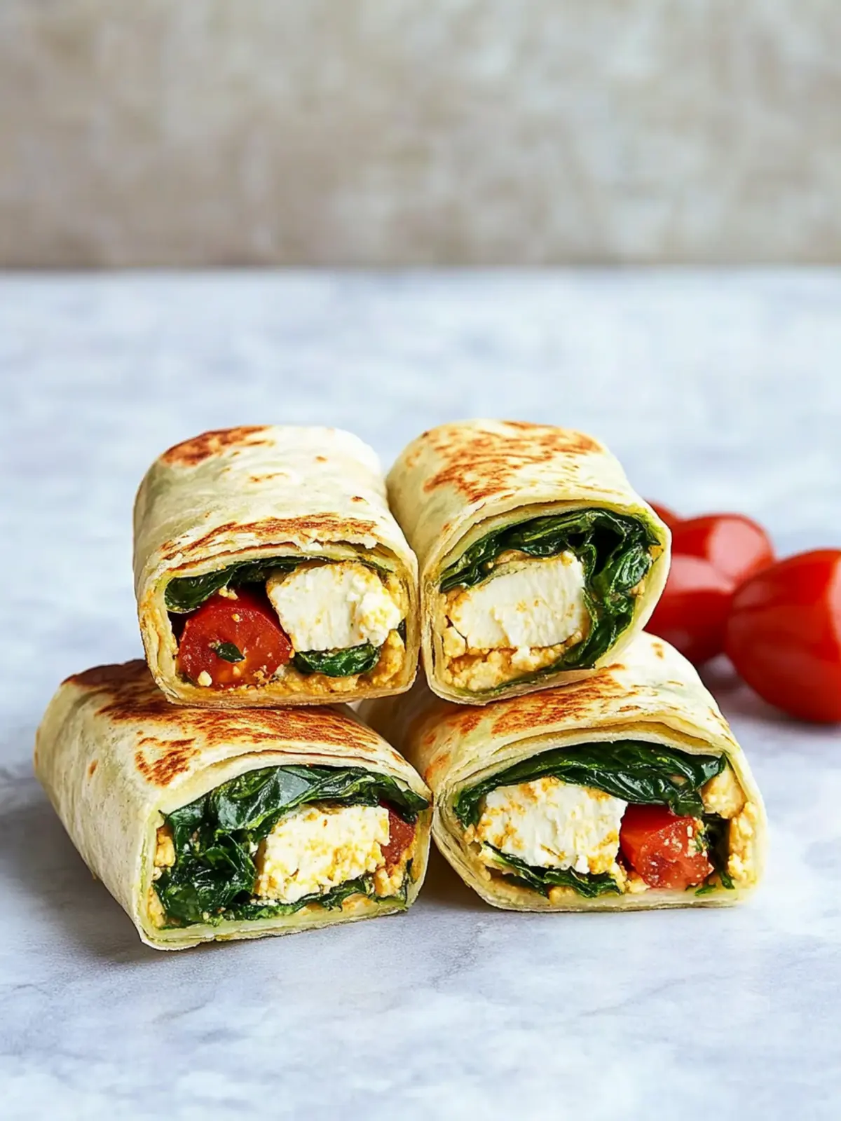 Homemade Starbucks Spinach Feta Wrap: Quick & Delicious! 4 Starbucks Spinach Feta Wrap