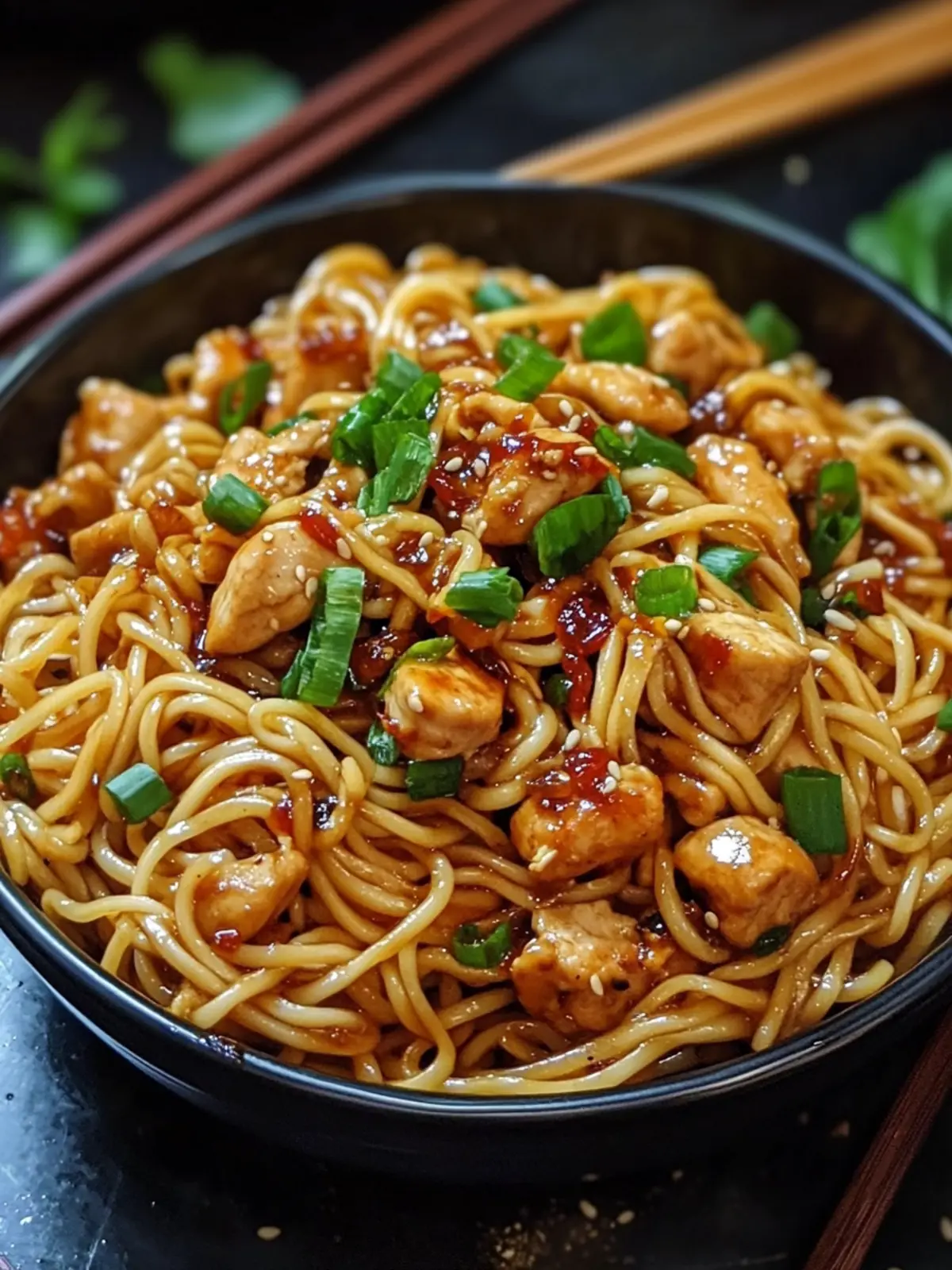 Irresistible Sticky Garlic Chicken Noodles Recipe for Quick Dinners 3 Sticky Garlic Chicken Noodles Recipe