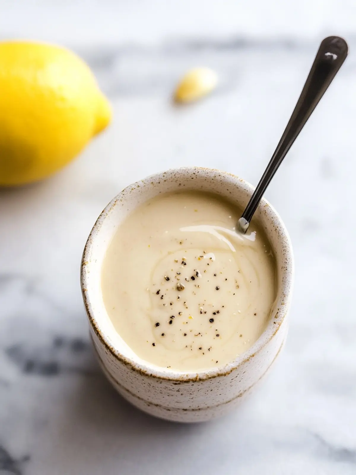 Zesty Lemon Garlic Tahini Dressing You'll Adore 2 Lemon Garlic Tahini Dressing