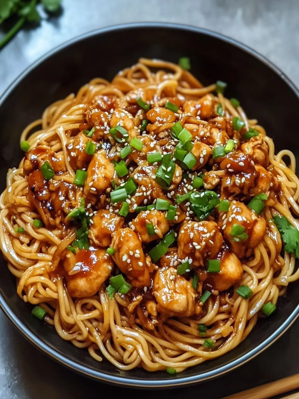 Irresistible Sticky Garlic Chicken Noodles Recipe for Quick Dinners 4 Sticky Garlic Chicken Noodles Recipe