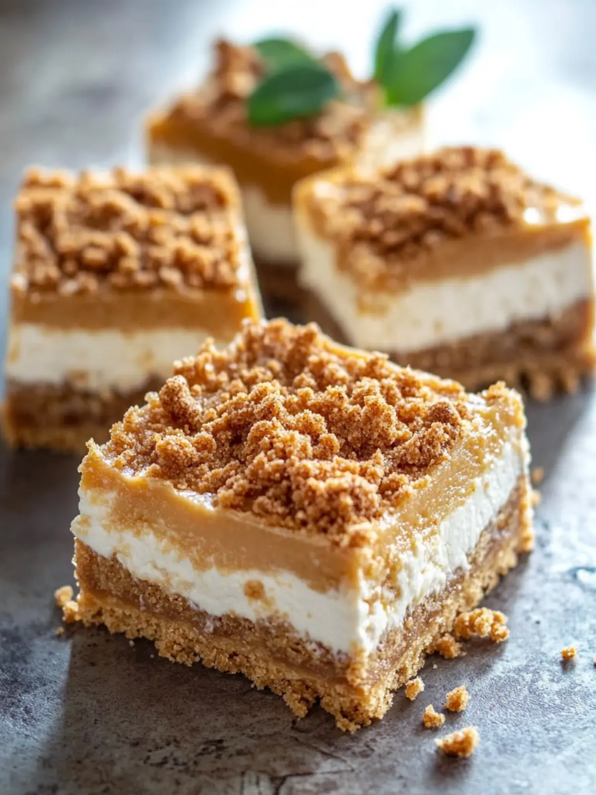 Irresistible Butterscotch Graham Cracker Cheesecake Bars Recipe 4 Butterscotch Graham Cracker Cheesecake Bars