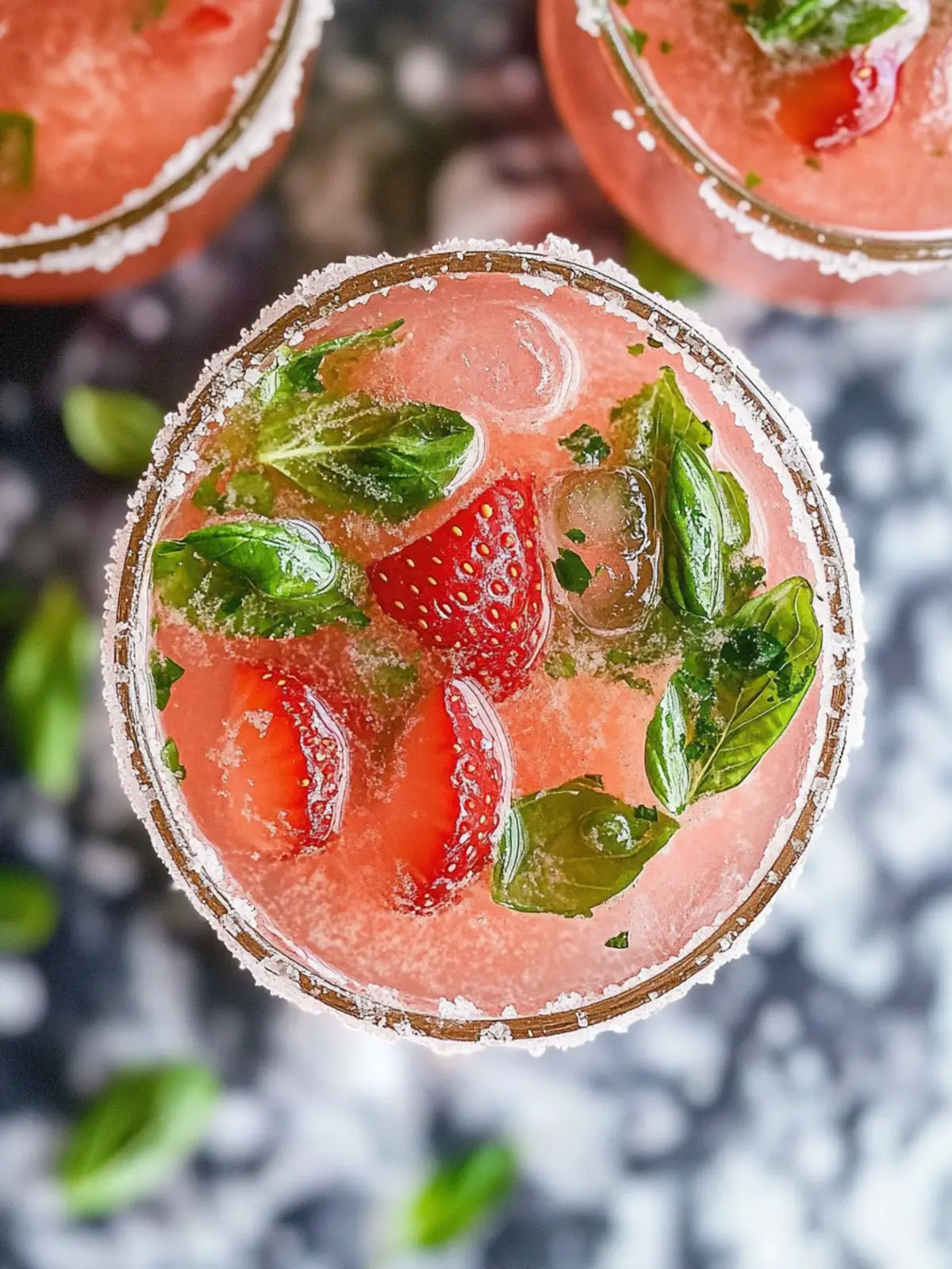 Refreshing Strawberry Basil Margarita Summer Cocktail Bliss 2 Strawberry Basil Margarita Summer Cocktail