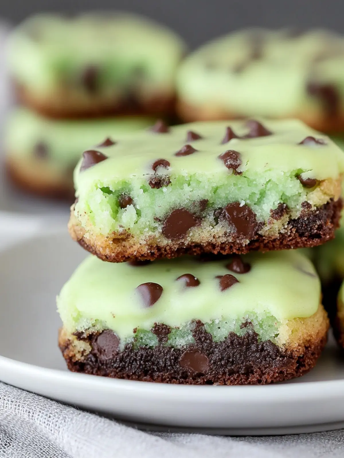 Mint Chip Brookies: An Irresistible Sweet Treat Adventure! 3 Mint Chip Brookies