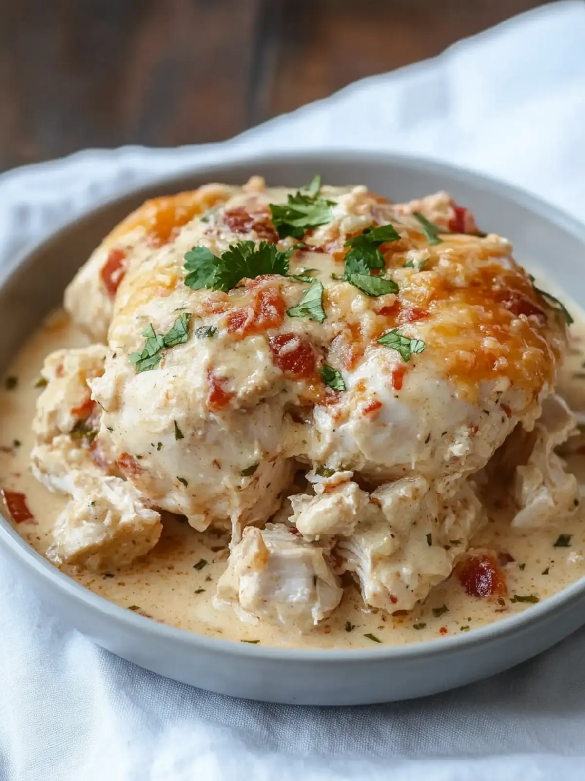 Creamy Crockpot Crack Chicken