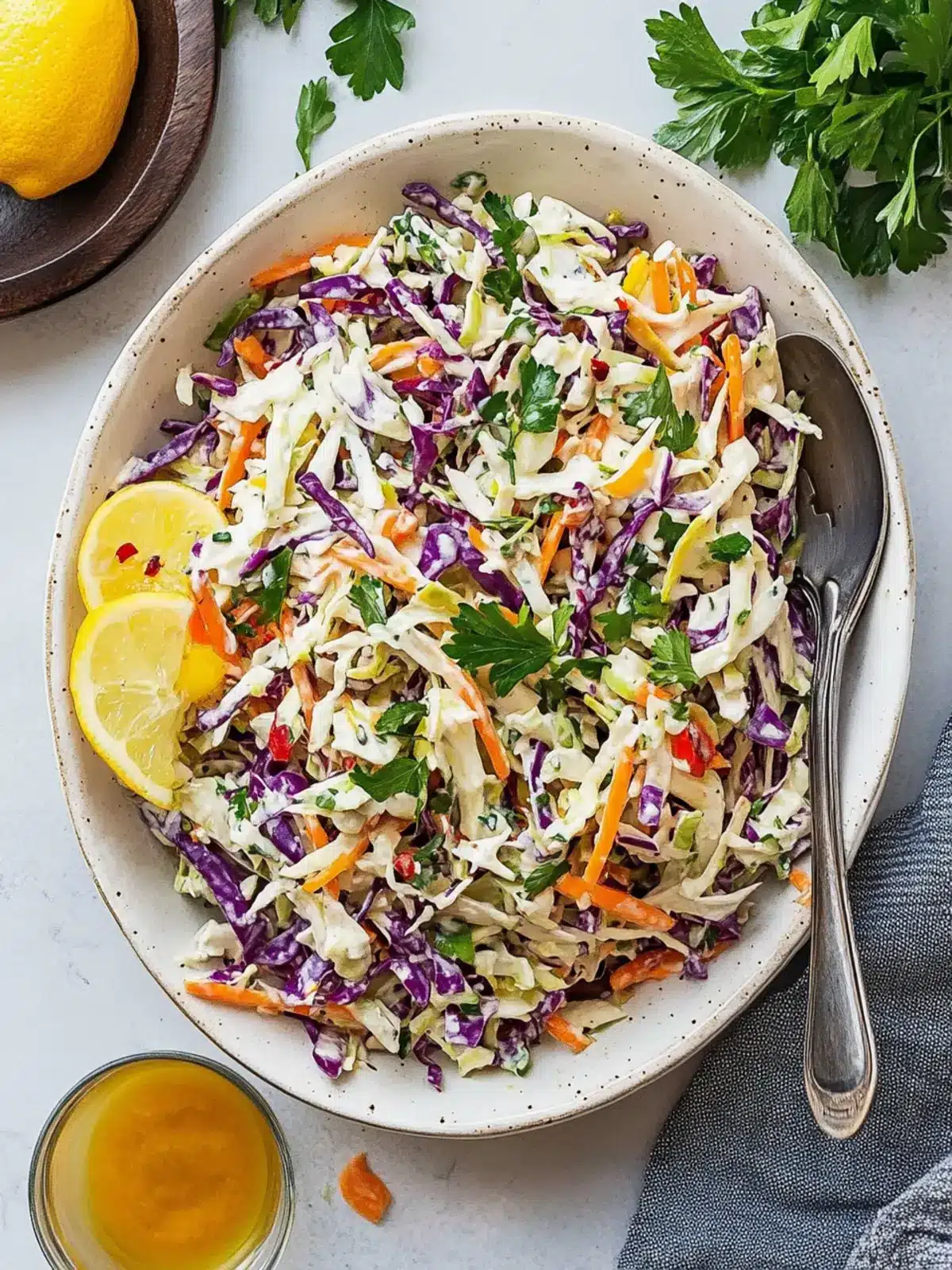 Mediterranean Coleslaw