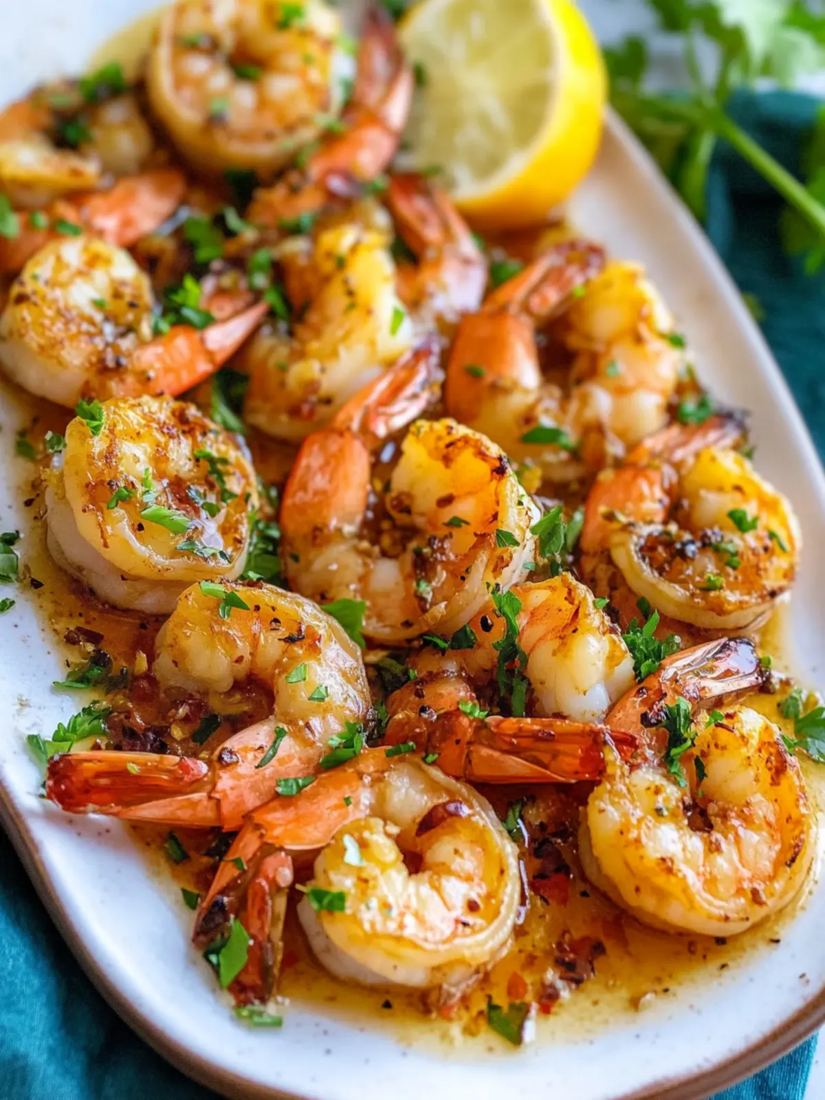 Savor Hawaiian Style Garlic Shrimp in 15 Minutes Flat 3 Garlic Shrimp {Hawaiian Style}