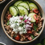 Healthy Greek Ground Chicken Bowls You’ll Love for Dinner 6 Healthy Greek Ground Chicken Bowls