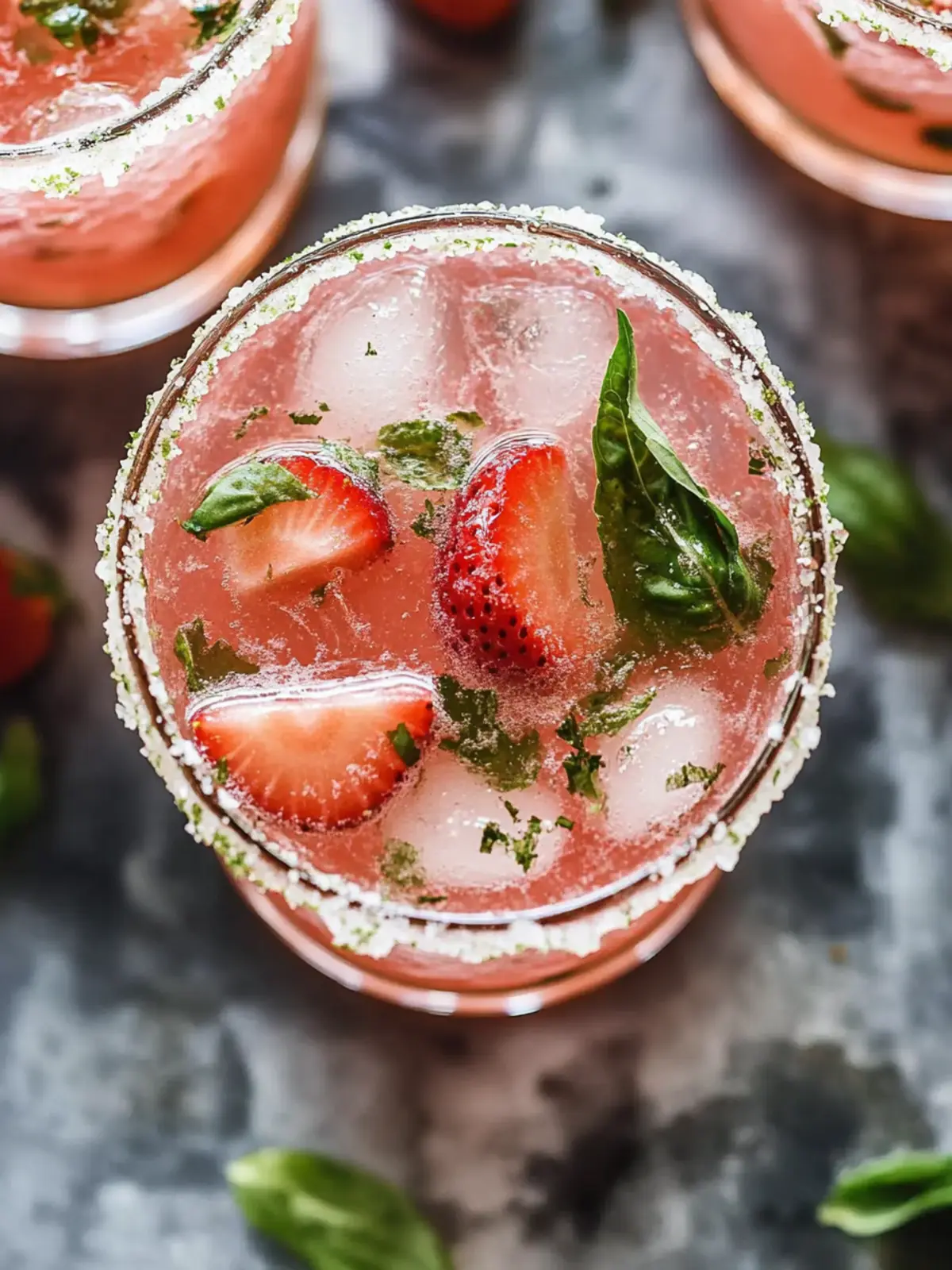 Refreshing Strawberry Basil Margarita Summer Cocktail Bliss 4 Strawberry Basil Margarita Summer Cocktail