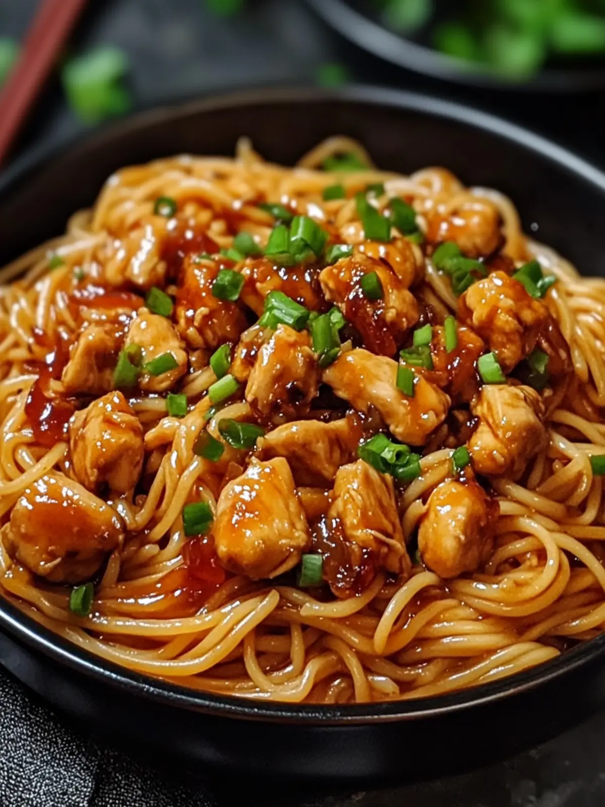 Irresistible Sticky Garlic Chicken Noodles Recipe for Quick Dinners 2 Sticky Garlic Chicken Noodles Recipe