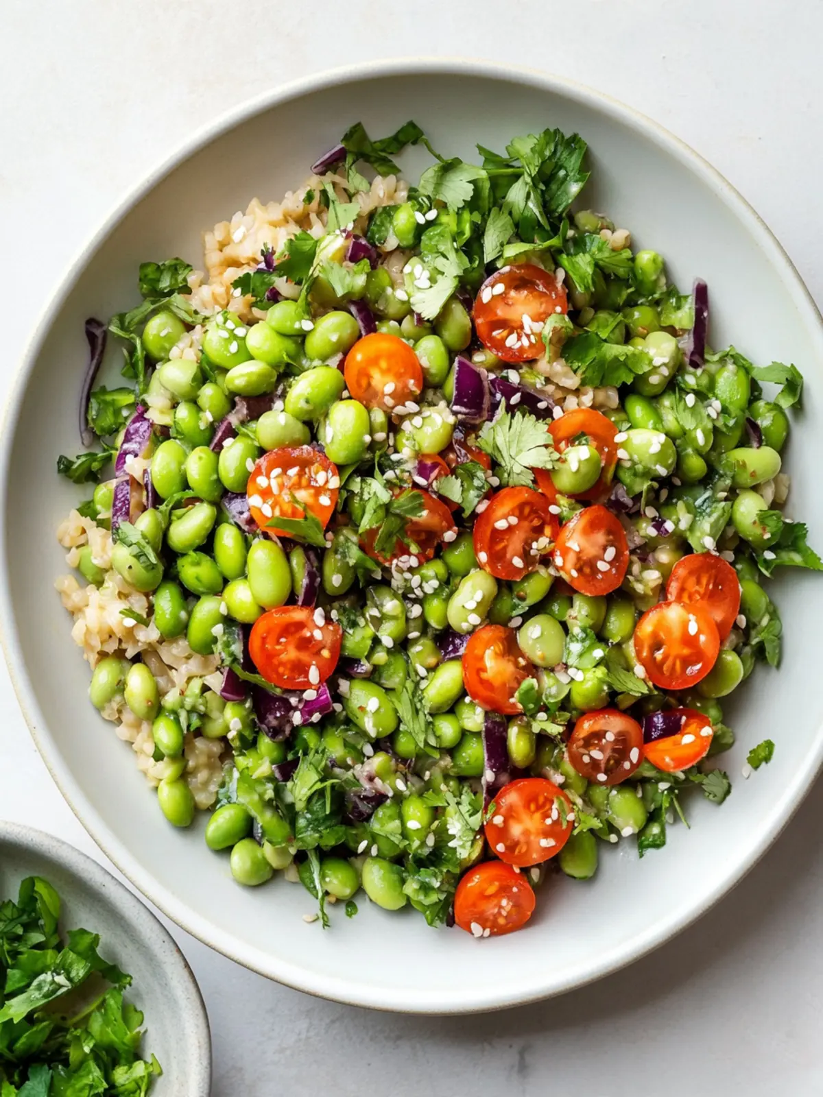 Delicious Edamame Salad with Peanut Ginger Dressing Recipe 3 Edamame Salad