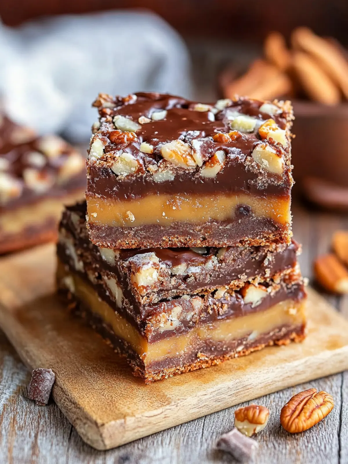 Scrumptious Turtle Bars