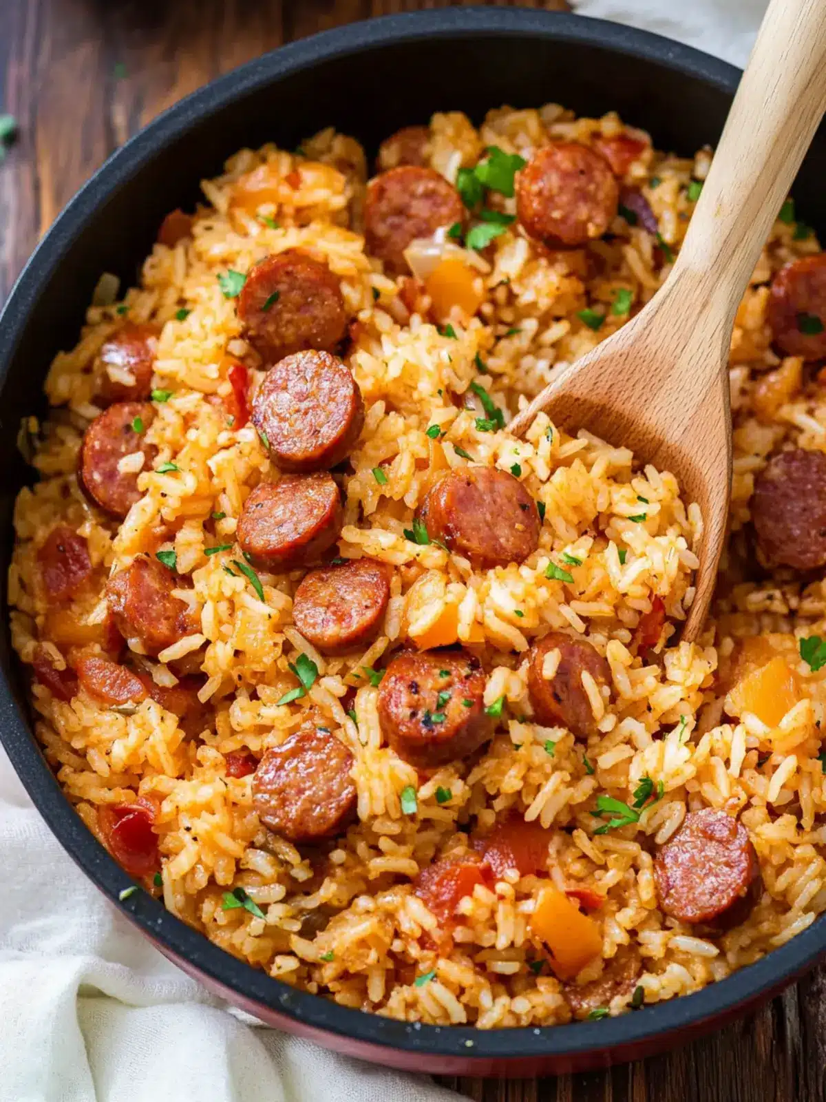 One-Pot Smoked Sausage And Rice: Cozy Flavor in Minutes 4 One-Pot Smoked Sausage And Rice