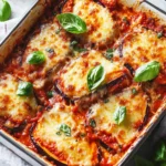 Delicious Eggplant Parmigiana No Frying Required for Your Table 7 Eggplant Parmigiana (No Frying Required)
