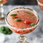 Refreshing Strawberry Basil Margarita Summer Cocktail Bliss 6 Strawberry Basil Margarita Summer Cocktail