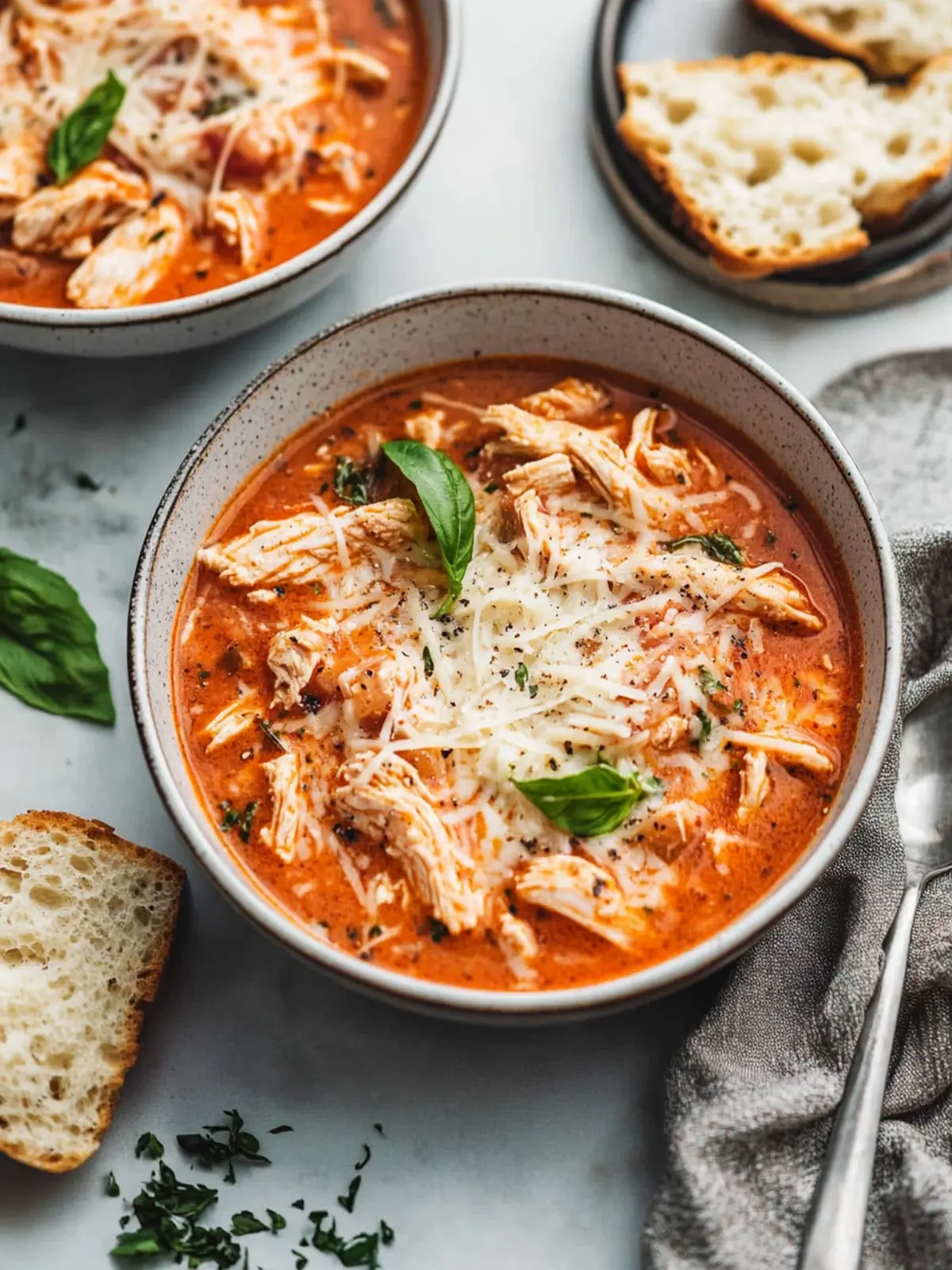 Chicken Parmesan Soup