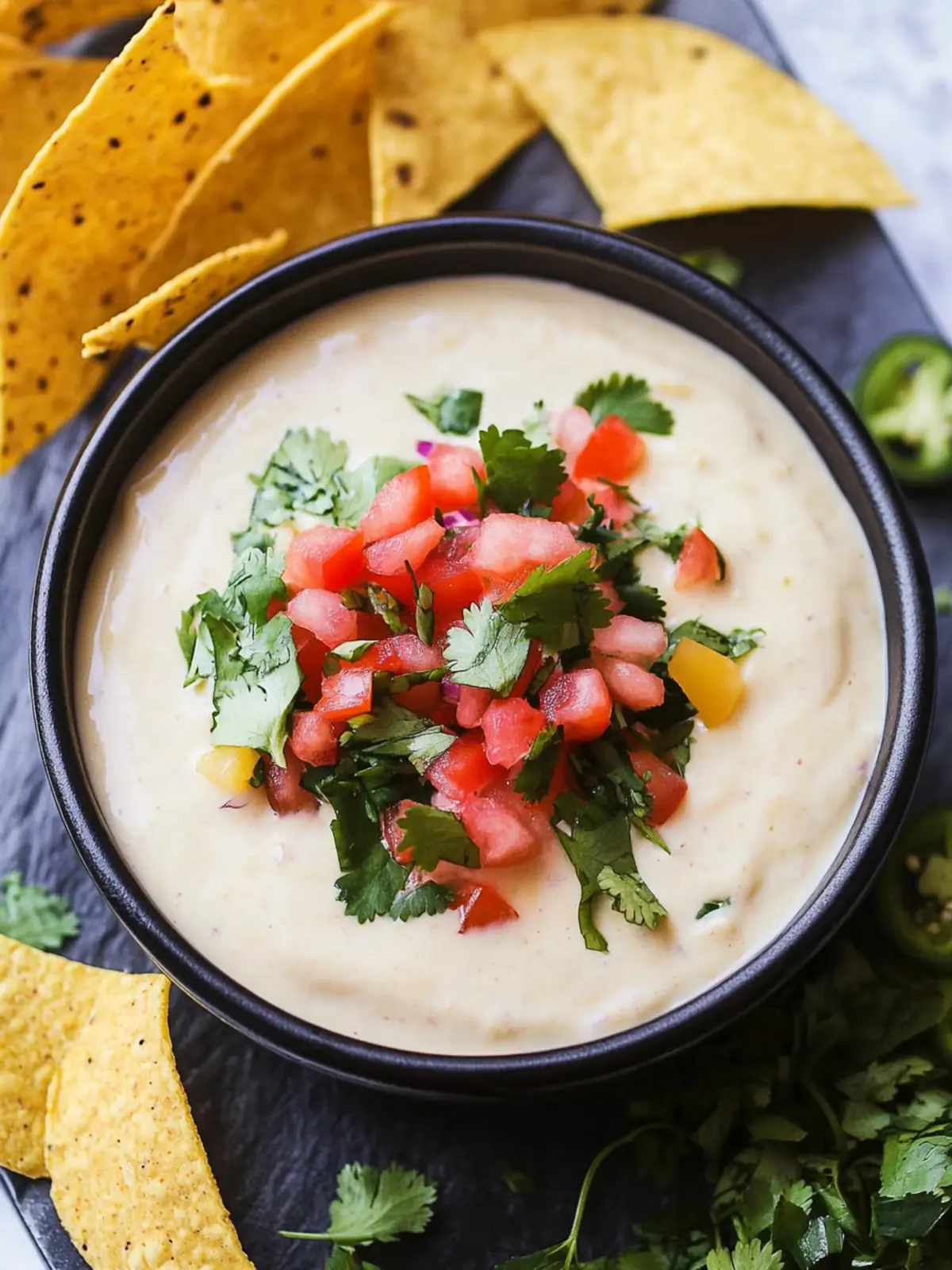Creamy Cottage Cheese Queso Dip: A High-Protein Delight 5 Cottage Cheese Queso Dip (High Protein)