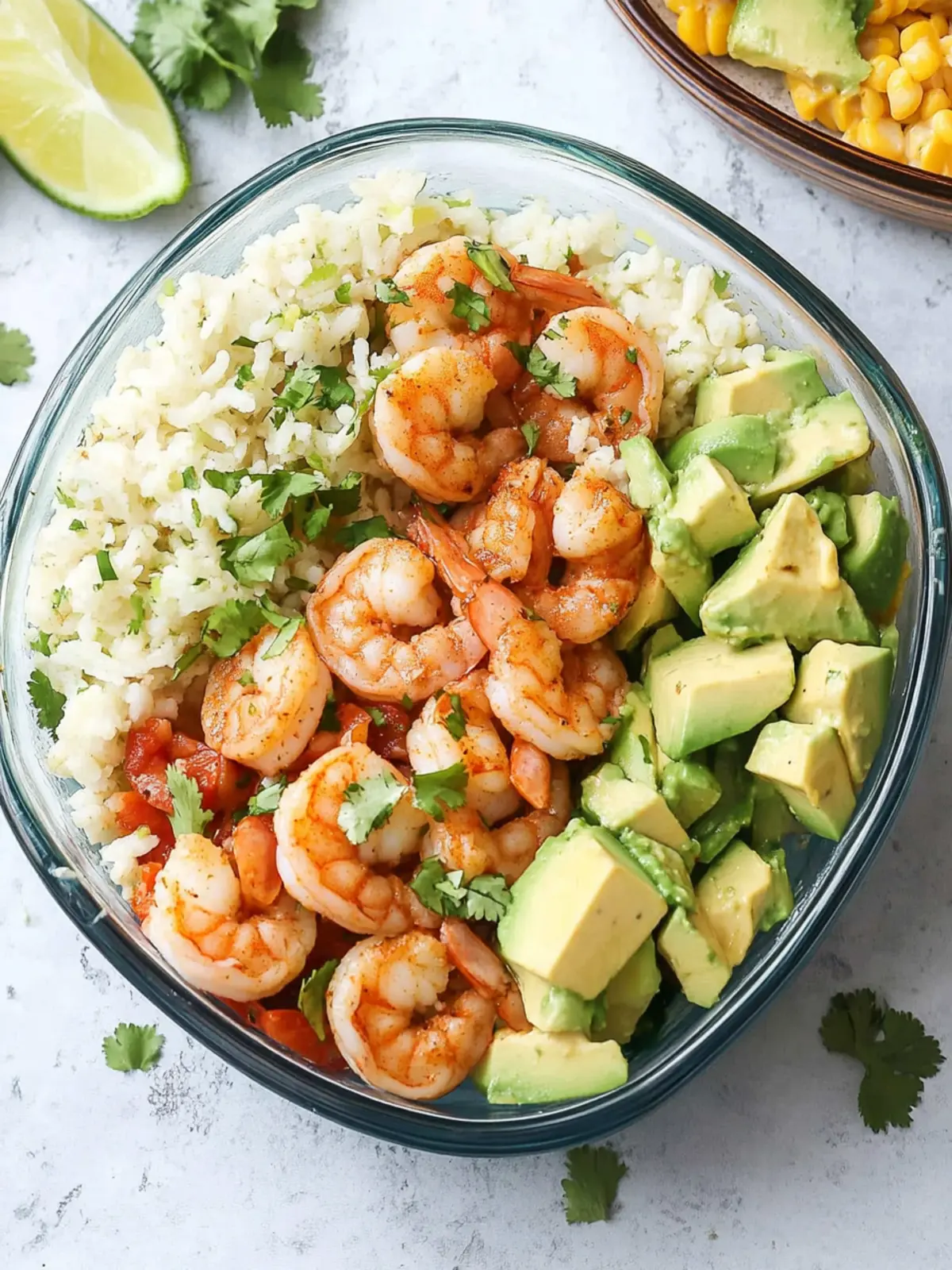 Delicious Shrimp Taco Lunch Bowls for Flavorful Meal Prep 3 Shrimp Taco Lunch Bowls