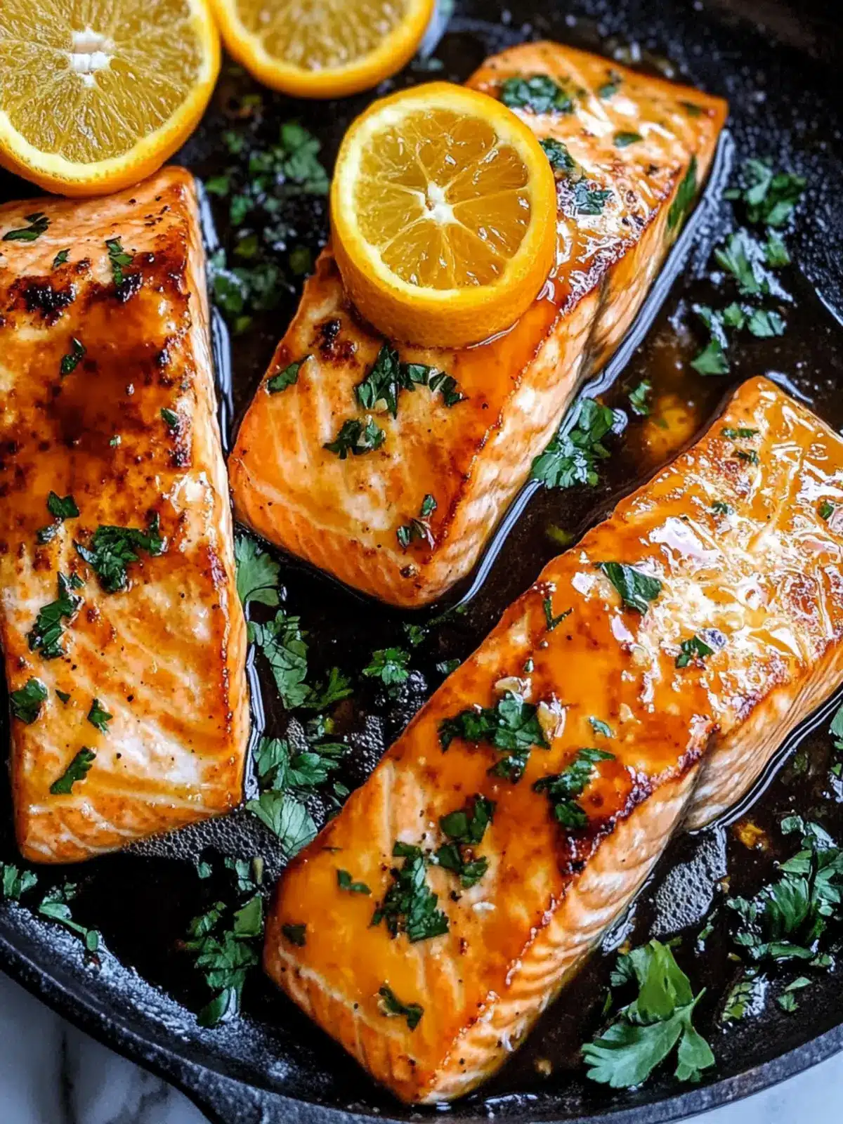 Sweet and Savory Orange Glazed Salmon in Just 25 Minutes 3 Orange Glazed Salmon