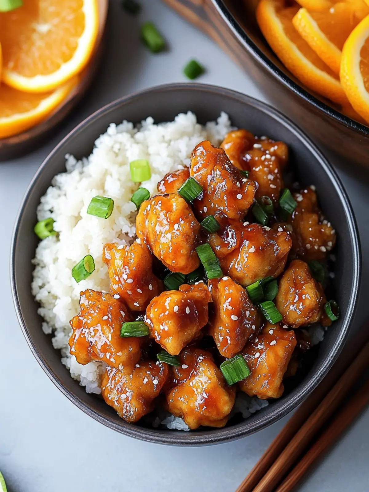 Healthy Orange Chicken
