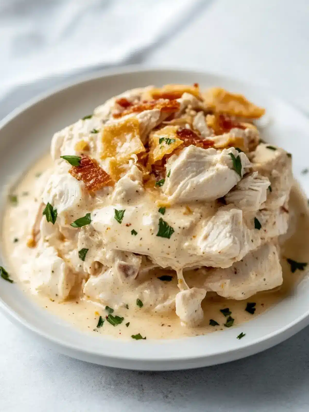 Creamy Crockpot Crack Chicken
