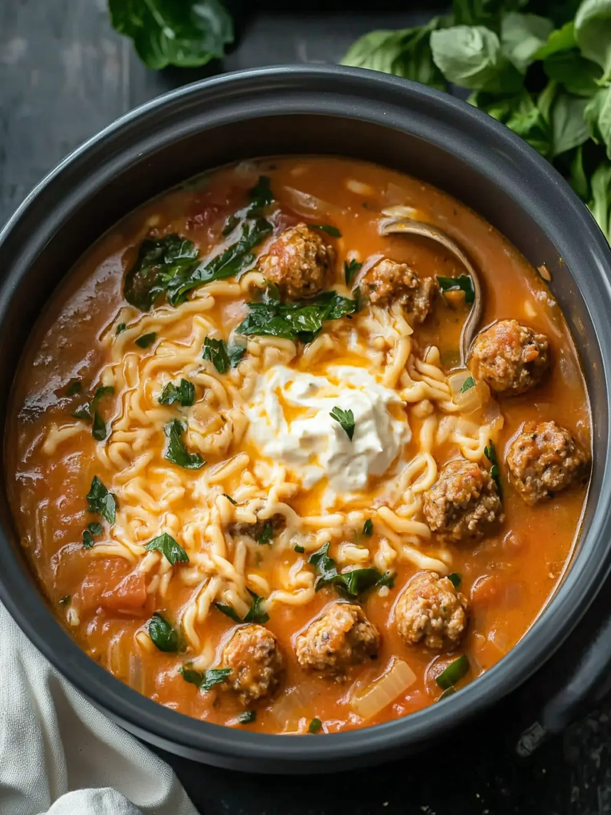 Ultimate Slow Cooker Meatball Soup for Cozy Nights 3 Slow Cooker Meatball Soup