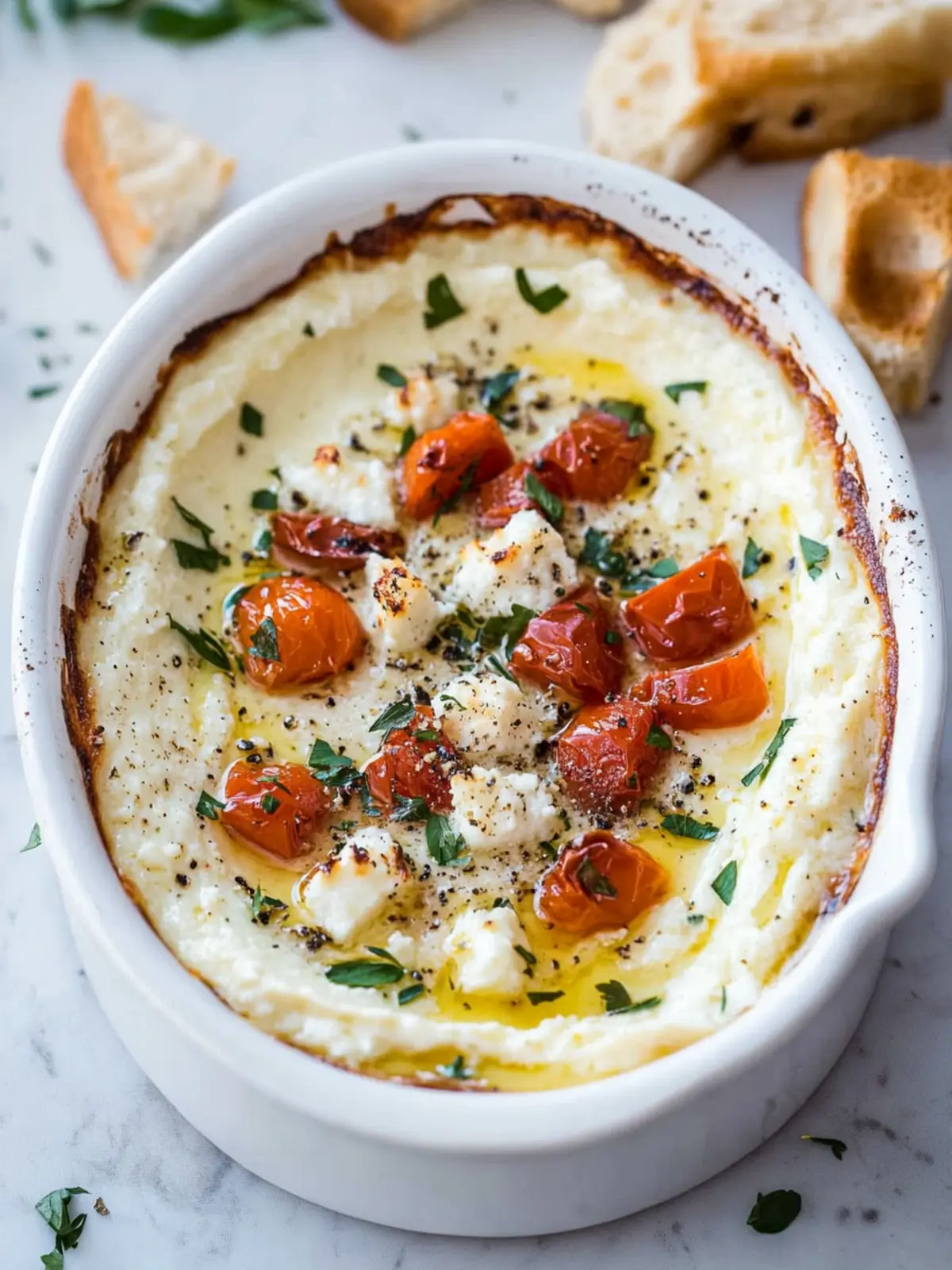 Baked Goat Cheese Dip
