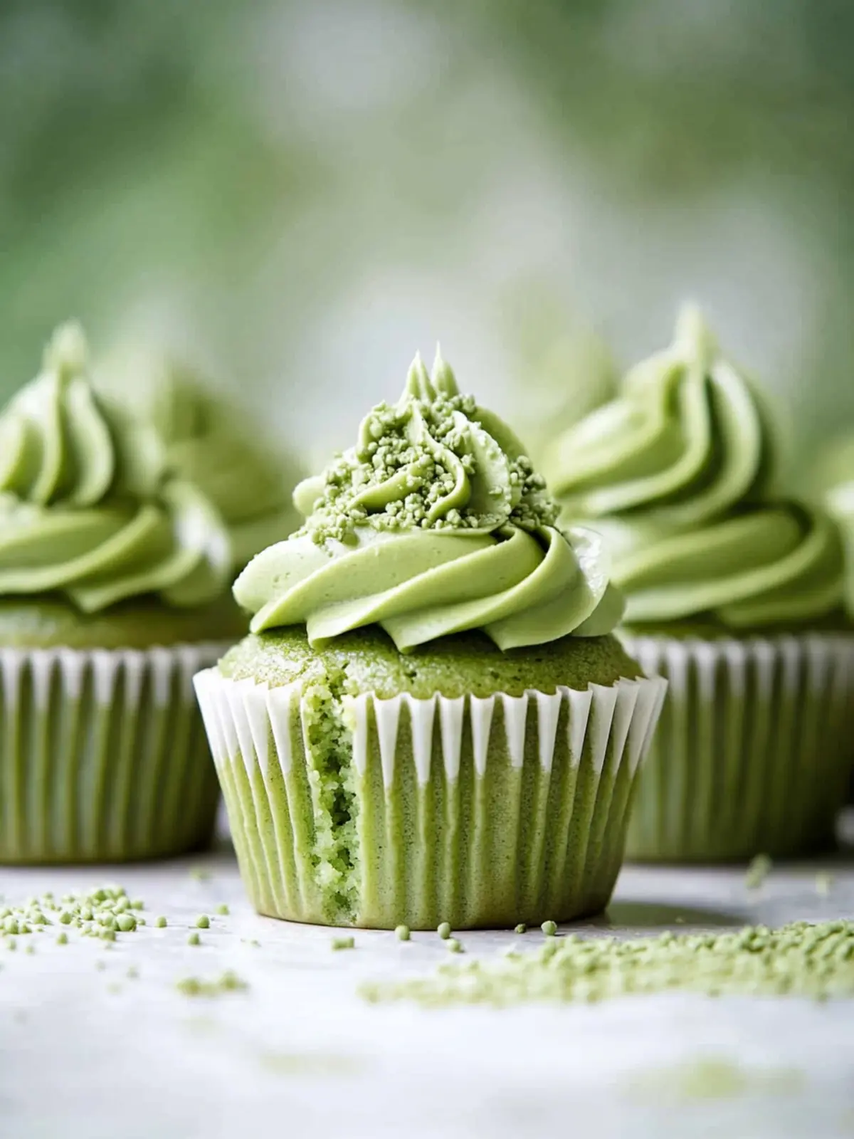 Delicious Matcha Cupcakes to Energize Your Baking Game 3 Matcha Cupcakes